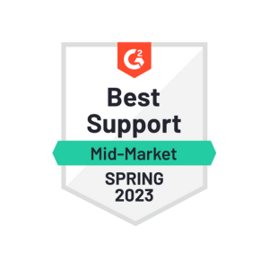 Best Support Mid-Market Spring 2023